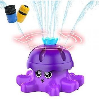 FOSUBOO Juguete De Rociadores,Rociador Agua Pulpo,Juegos para NiñOs Jardin,JardíN Verano NiñOs,para Patio Trasero, CéSped, Juegos Al Aire Libre