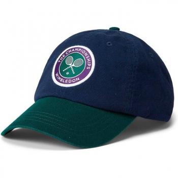 Gorra de hombre de algodón colección Wimbledon Polo Ralph Lauren