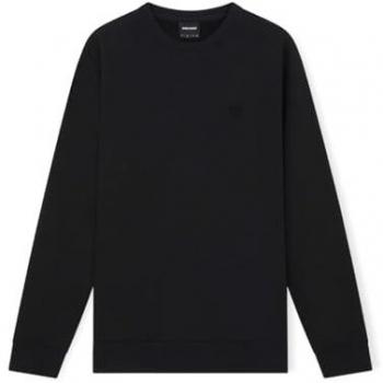 Lyle & Scott Men's Tonal Eagle Crew Neck Sweatshirt - Black - Extra Large