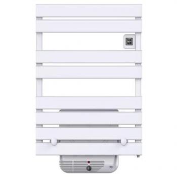 Secatoallas eléctrico de pared Omiros plano con ventilador 1300 W blanco