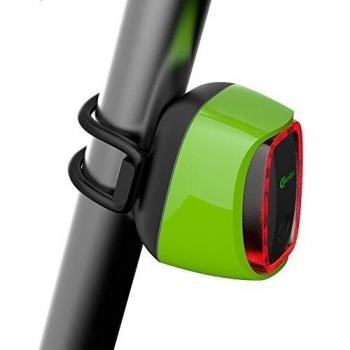 Inteligente cola de la bicicleta Luz, X6 USB recargable linterna de la luz trasera Luz trasera para Bicicleta de ciclo, a prueba de agua de luz de seguridad de la bici Reflectors- 16 LED con luz Sensing & Shock Sensor