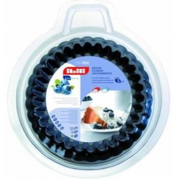 IBILI 870700 - Set 2 Moldes Rizados Blueberry 12 Cm