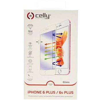 Celly GLASS701WH - Protector de pantalla para Apple iPhone 6S Plus