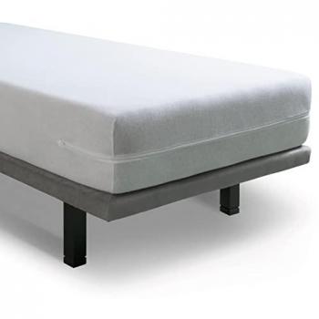 Funda de Colchón Rizo Elástico Absorbente Algodón para Grosor hasta 25 cm - Cama 90x190(200)
