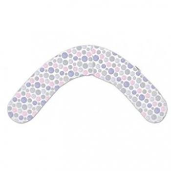 Theraline Deluxe Waterdrops - Funda para cojín de lactancia, color morado