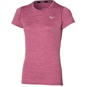 Camiseta de Manga Corta Mizuno Impulse Core Rosa y Violeta XL Mujer