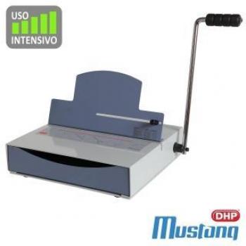 Encuadernadora espiral Mustang 51, profesional, 20 hojas