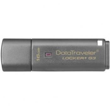 Kingston DataTraveler Locker+ G3 - Memoria USB 3.0 de 16 GB