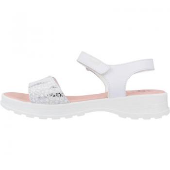 Sandalias abiertas de niña PABLOSKY 416600 Blanco - Cómodas y Resistentes, de piel