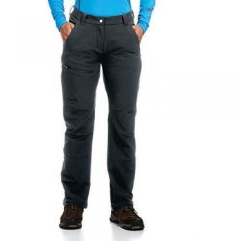 Maier Sports Helga Women's Outdoor Pants - Warm, Robust, Regular Fit, Short Size 23 - Graphite