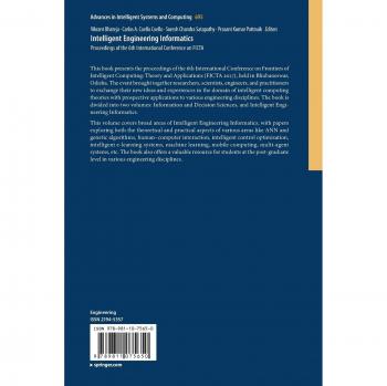 Informatica de Ingeniería Inteligente: Actas de la 6ª Conferencia Internacional sobre FICTA - Volumen 695