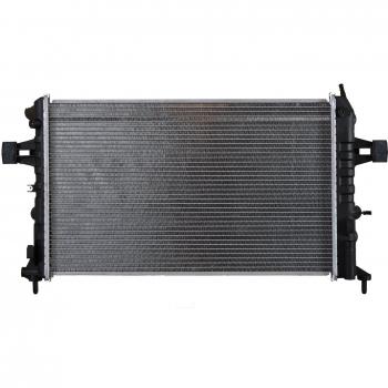 Radiador de refrigeración del motor EASY FIT NRF 54668, Aluminio, dimensiones 600 x 366 x 24 mm, con arandela de caucho y aletas soldadas