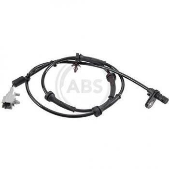 Sensor ABS A.B.S. 30743 para Nissan Qashqai / Qashqai+2 I, Sensor de velocidad de rueda activo, color gris