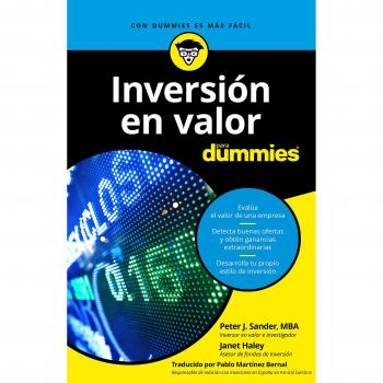 Inversión en valor para Dummies - Sander, Peter J./haley, Janet