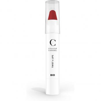 Couleur Caramel Twist&Lips Lipstick 405 Matte Red 3g