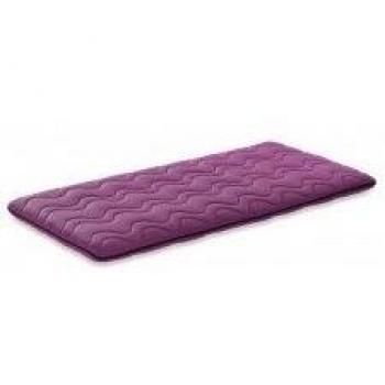 Ecus Kids GOLI, colchón de cuna de viaje con cremallera perimetral, color rosa