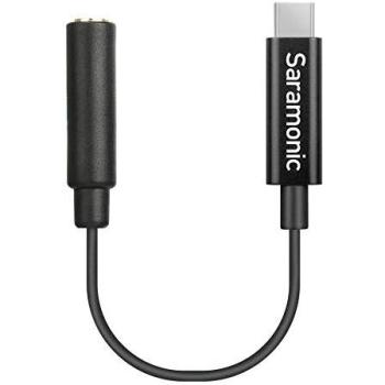 Adaptador de Audio Profesional Saramonic SR-C2000 para Micrófono Inalámbrico y Cámaras DSLR, iPhone y Xiaomi