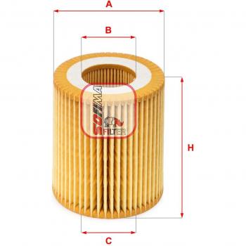 Filtro de aceite SOFIMA S 5049 PE