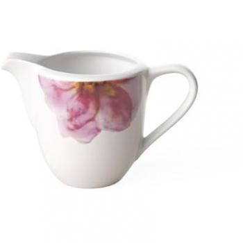 Villeroy & Boch Rose Garden 0.28L Milk Jug, Dishwasher Safe for 6 People