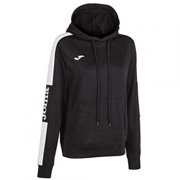 Sudadera con capucha Joma Championship IV mujer negro blanco