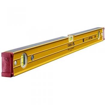 Nivel de burbuja Stabila 152277 - 80 cm Serie 96-2, aluminio, color amarillo, precisión ± 0.5 mm/m