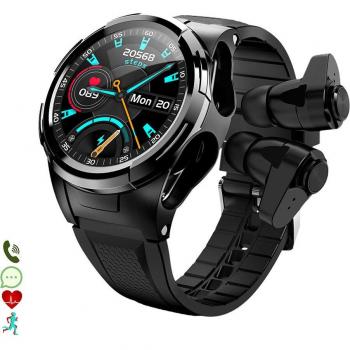 Smartwatch S201 Multideporte con Auriculares TWS 5.1
