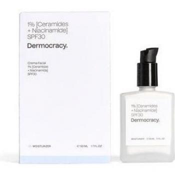Dermocracy Crema Facial con 1% Ceramidas + Niacinamida y SPF30, 50ml