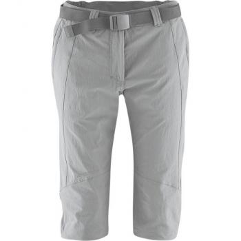Maier Sports Kluane Women's Multicolor Capri Hiking Pants with 2 Pockets, Regular Fit