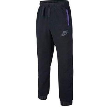 NIKE B NSW Pant Winterized Pantalón, Niños, Black/Court Purple, M