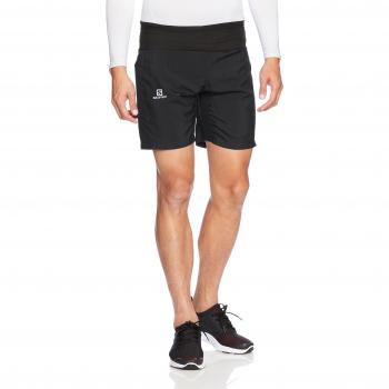 Salomon, Pantalones Cortos para Hombre, Negro, S