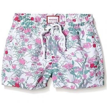 Neck & Neck Bermuda, Traje de Baño Niño, Coral / Coral 33, 4A
