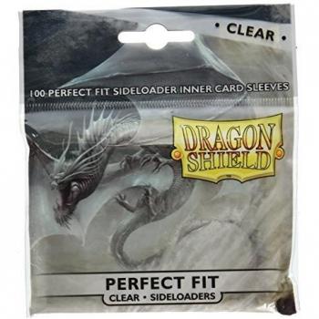 Dragon Shield Perfect Fit Side-Loading 100 Count Clear Card Sleeves