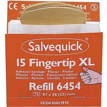 Parches Elásticos para Dedos Salvequick - 15 Piezas