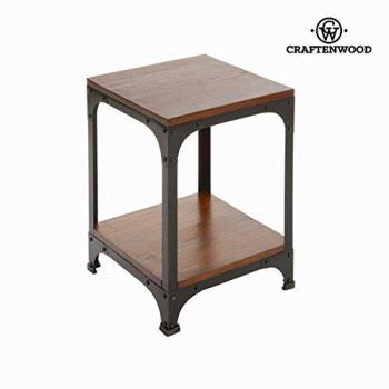 Mesa auxiliar madera y metal - Colección Franklin by Craften Wood