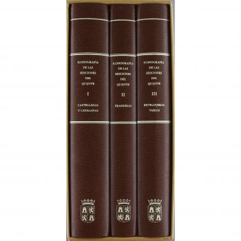 ICONOGRAFIA EDICIONES DEL QUIJOTE 3 VOLS