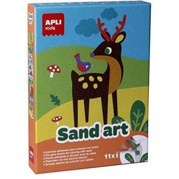 APLI Kids - Sand art, juego para decorar y colorear con arena