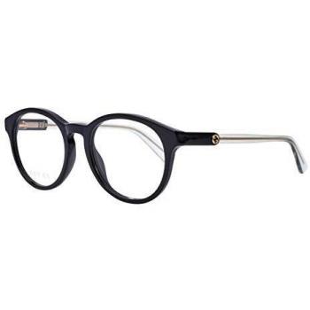 Gucci Stylish Eyeglasses Frame GG0485O Black Unisex ONE SIZE