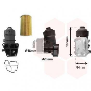 Enfriador de aceite VAN WEZEL IR PLUS 03013726