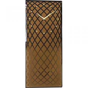 Reloj de Pared NeXtime 3216CO Rectangular con Péndulo en Color Cobre