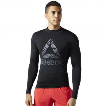 Reebok BQ3615 Camiseta, Hombre, Negro, XL