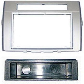 Autoleads FP-11-11/ S - Ranura DIN para Radio de Coche para Toyota Corolla Verso, Color Plateado