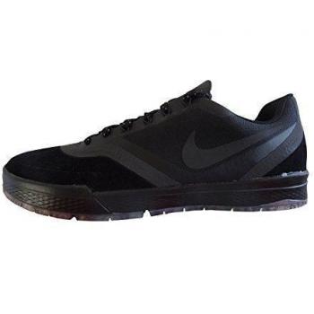 Nike Paul Rodriguez 9 Elite Flash Zapatillas de skateboarding, Hombre, Negro / Naranja, 45