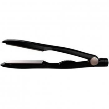 Cecotec Bamba RitualCare Wet&Dry Plancha de Pelo con Revestimiento de Queratina y Aceite de Argán, 55W, Negro, Alcanza hasta 210ºC