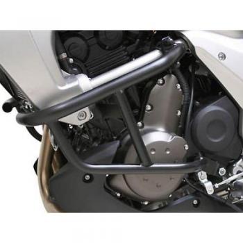 SW-MOTECH Barra antivuelco negra para Kawasaki KLE 500