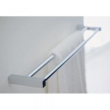 Toallero doble Pomd`or Metric 50 cm cromo