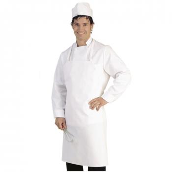 Delantal Cocina Plastificado 75x90 Blanco