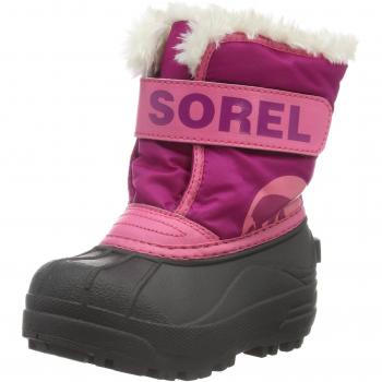 Sorel Toddler Snow Commander, Botas Unisex Niños, Rosa