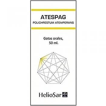 Atespag Polichrestum Atemperans Drenaje y Retención de Líquidos 50 ml - Heliosar