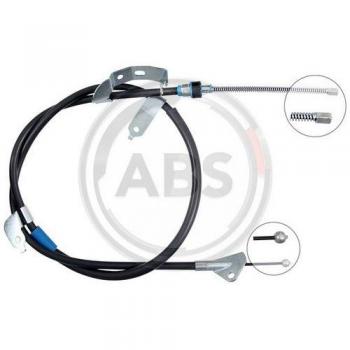 Cable de freno de mano A.B.S. K15010 para PEUGEOT, TOYOTA y CITROËN con características de servofreno