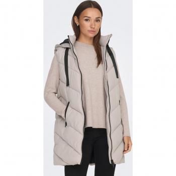 Chaleco acolchado con capucha JDY Skylar para mujer